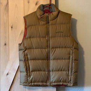 Eddie Bauer goose down vest.